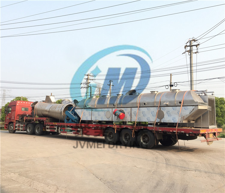 ZLG系列振动流化床干燥机的发货现场