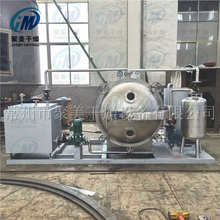 湖南客户YZG-1000型圆形真空干燥机调试完成