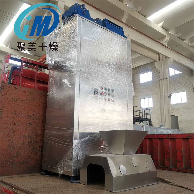 干法辊压造粒机的工艺流程